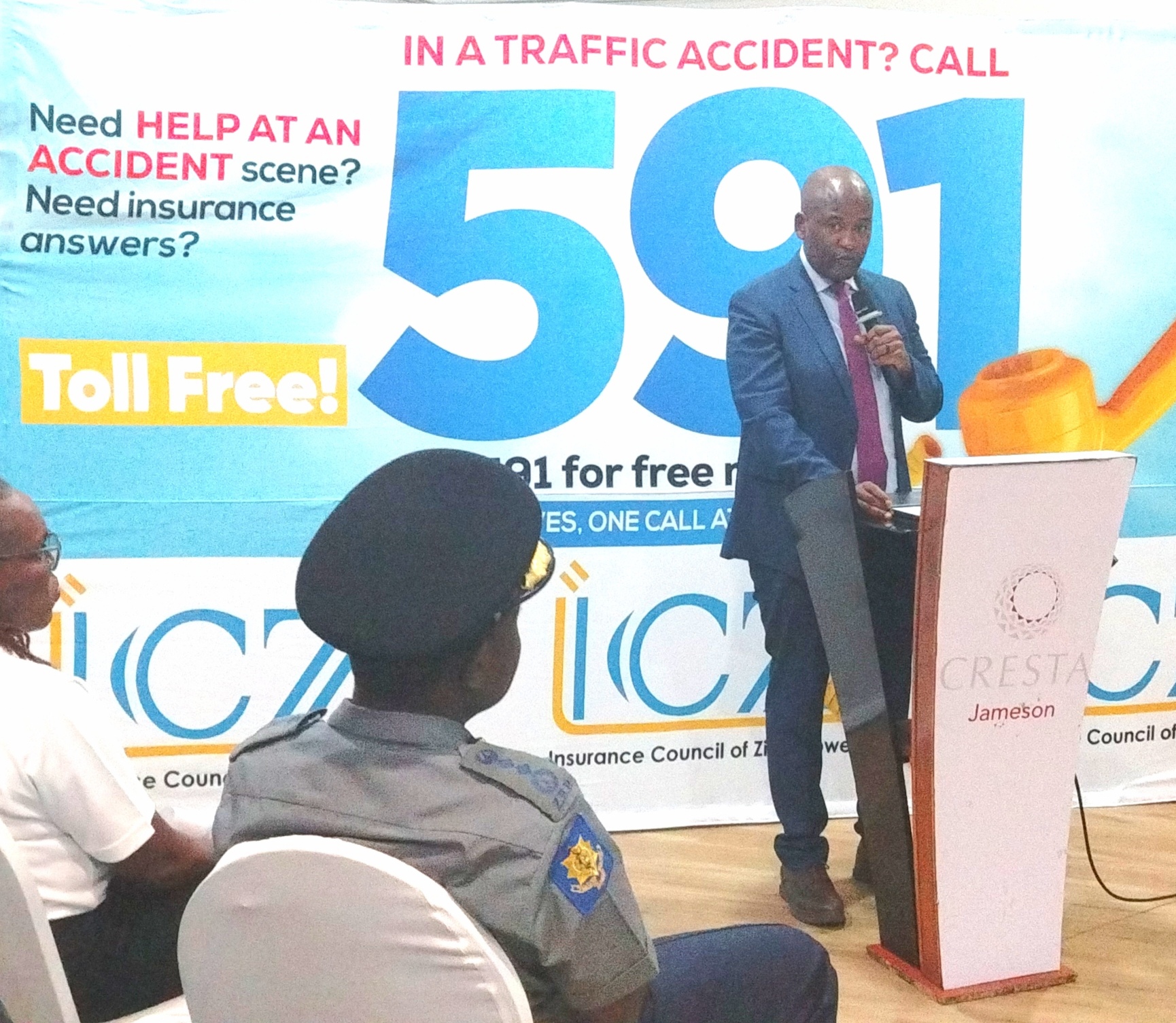 Insurance Council of Zimbabwe launches 591 Toll Free Centre to enhance emergency response