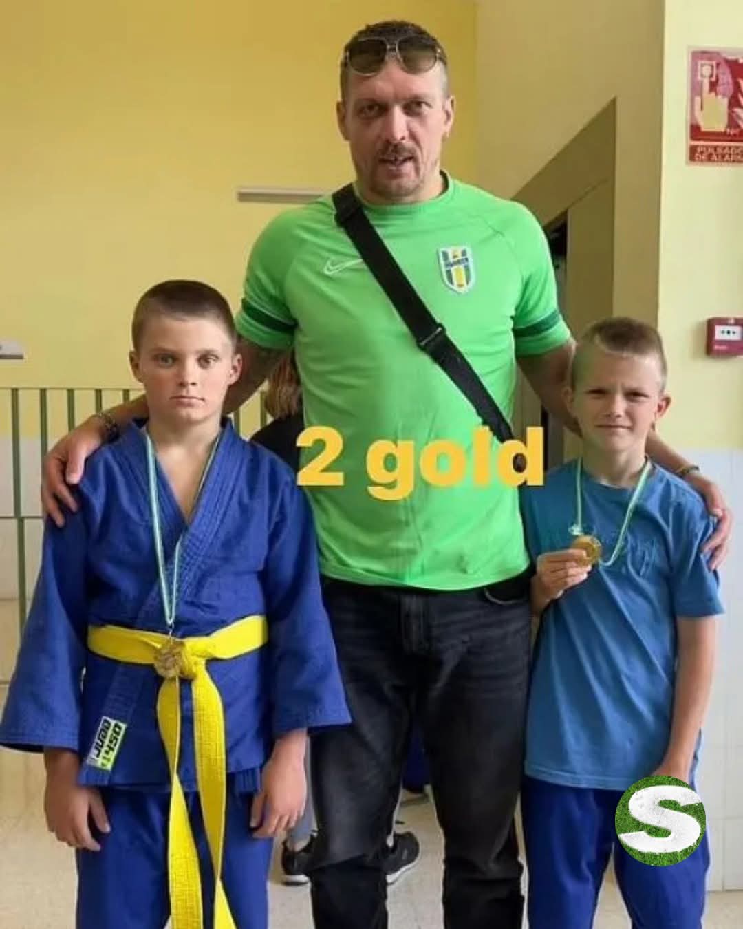 World Champion Boxer Oleksandr Usyk tips his Sons to be  Future Champions