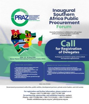 Zimbabwe to host Southern African Public Procurement Forum